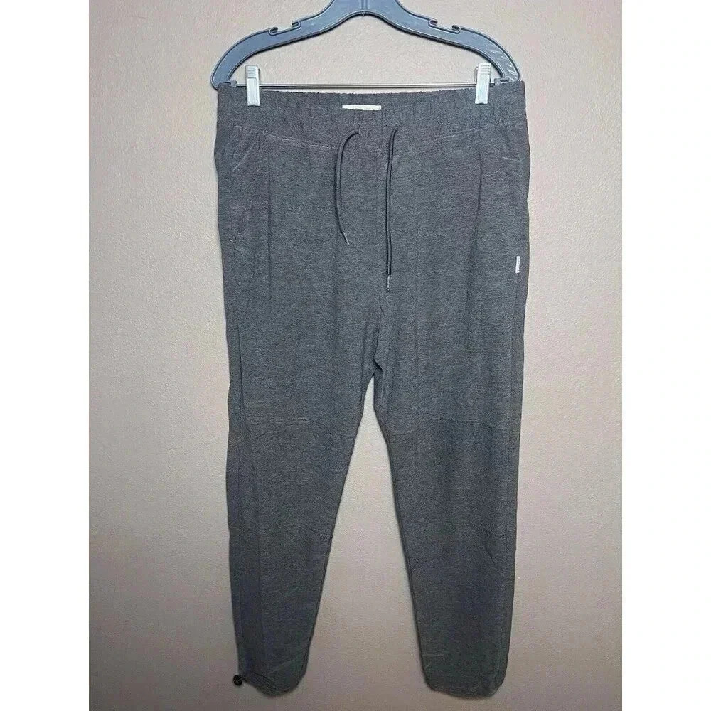 Hollister Advanced Stretch Jogger Pants Men's Medium Grey Drawstring